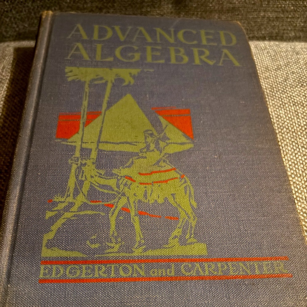Advanced Algebra Hardcover Book